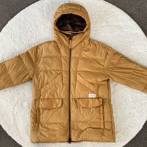 ❤️ Kathmandu Nxt Level Bio Light Down Jacket Size XS Gold NWOT